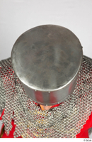  Photos Medieval Knight in mail armor 8 Historical Medieval soldier Plate Helmet head mail hood 0009.jpg